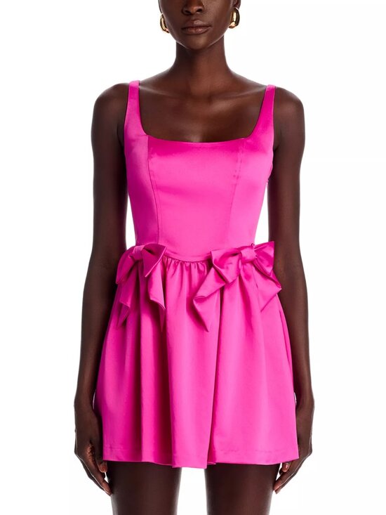 LoveShackFancy Dresses & Skirts - LoveShackFancy Bayer Bow Trim Mini Dress